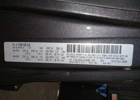 2018 Jeep Wrangler Unlimited Sport S 4X4 из США, поврежденный, VIN 1C4HJXDG5JW126496